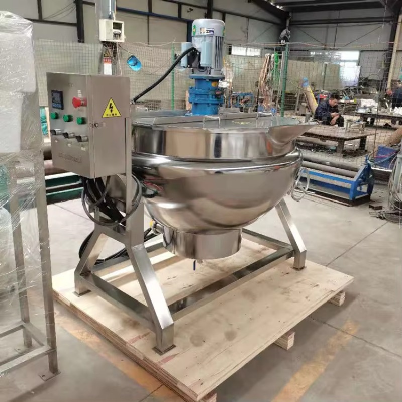 Commercial Kitchen Boiler - 傾斜撹拌機付き蒸気調理鍋、砂糖キャラメルジャムボイラー、ジャケットケトル、野菜調理用業務用厨房機器