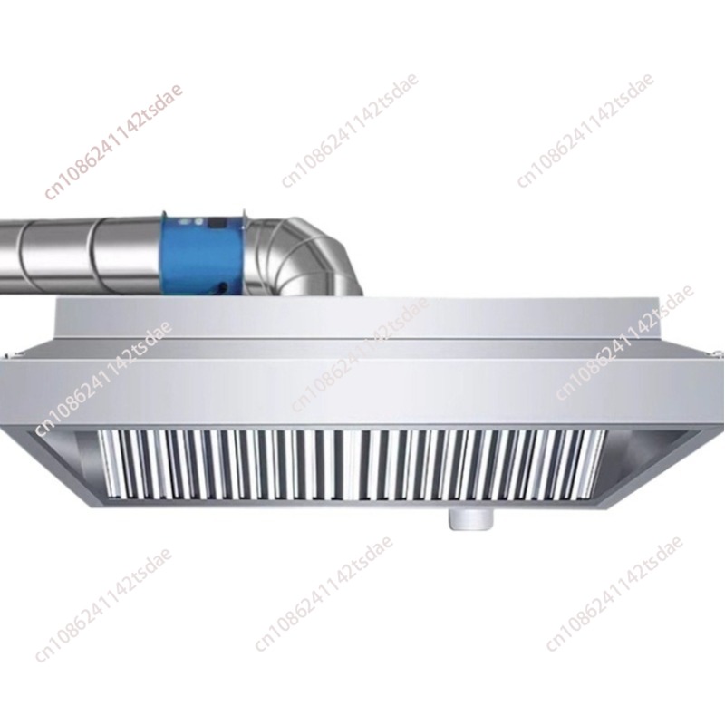 Commercial Kitchen Exhaust Hood - 業務用ステンレス製レンジフード、ホテル厨房や田舎のストーブ用大風量静音排気ファン