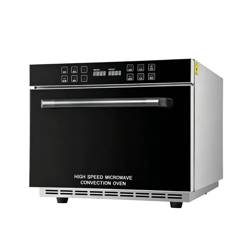Commercial Kitchen Microwave - 業務用高速オーブン電子レンジコンベクショングリルコンボ1600W急速調理冷凍食品レストラン厨房機器