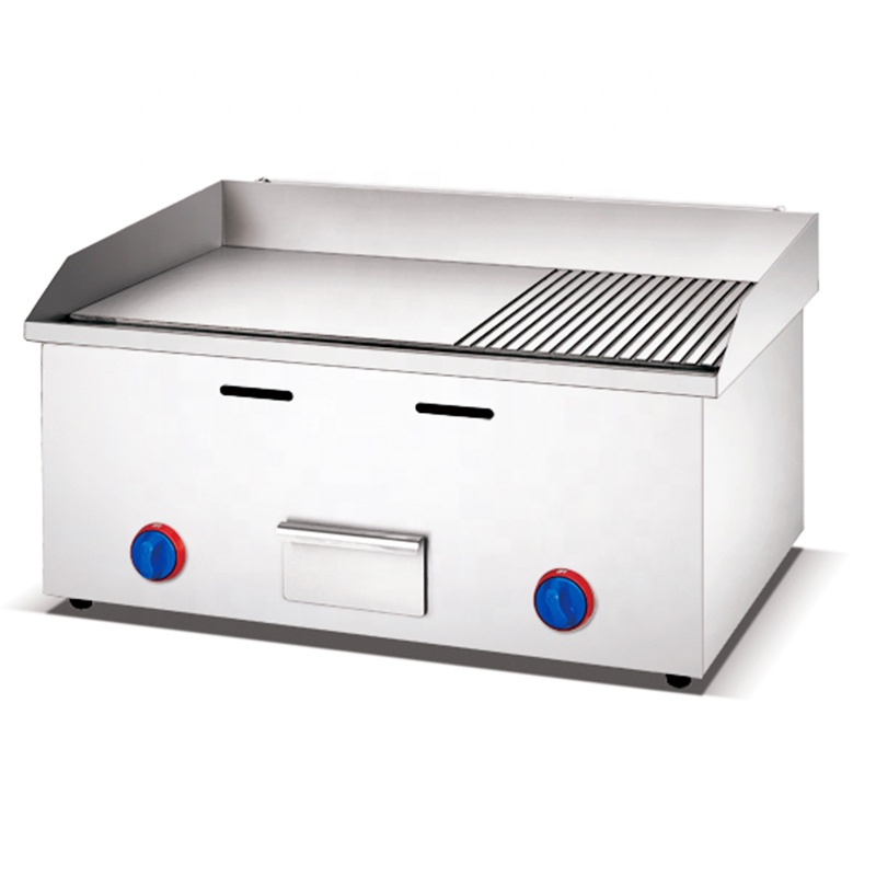 Electric Griddle Flat Top - 業務用厨房ステンレス製大型フラット機器卓上パンケーキピザバーガーステーキ電気グリドル