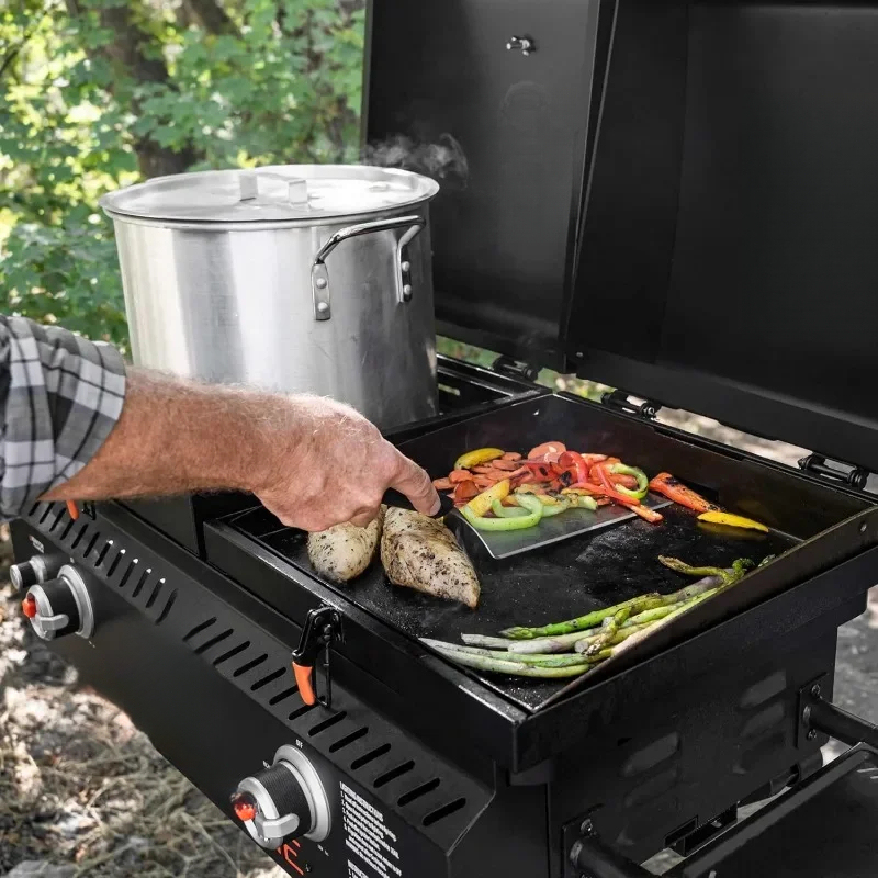 ポータブルヘビーデューティーフラットトップBBQグリドルグリ - Electric Griddle Flat Top のレビューと価格