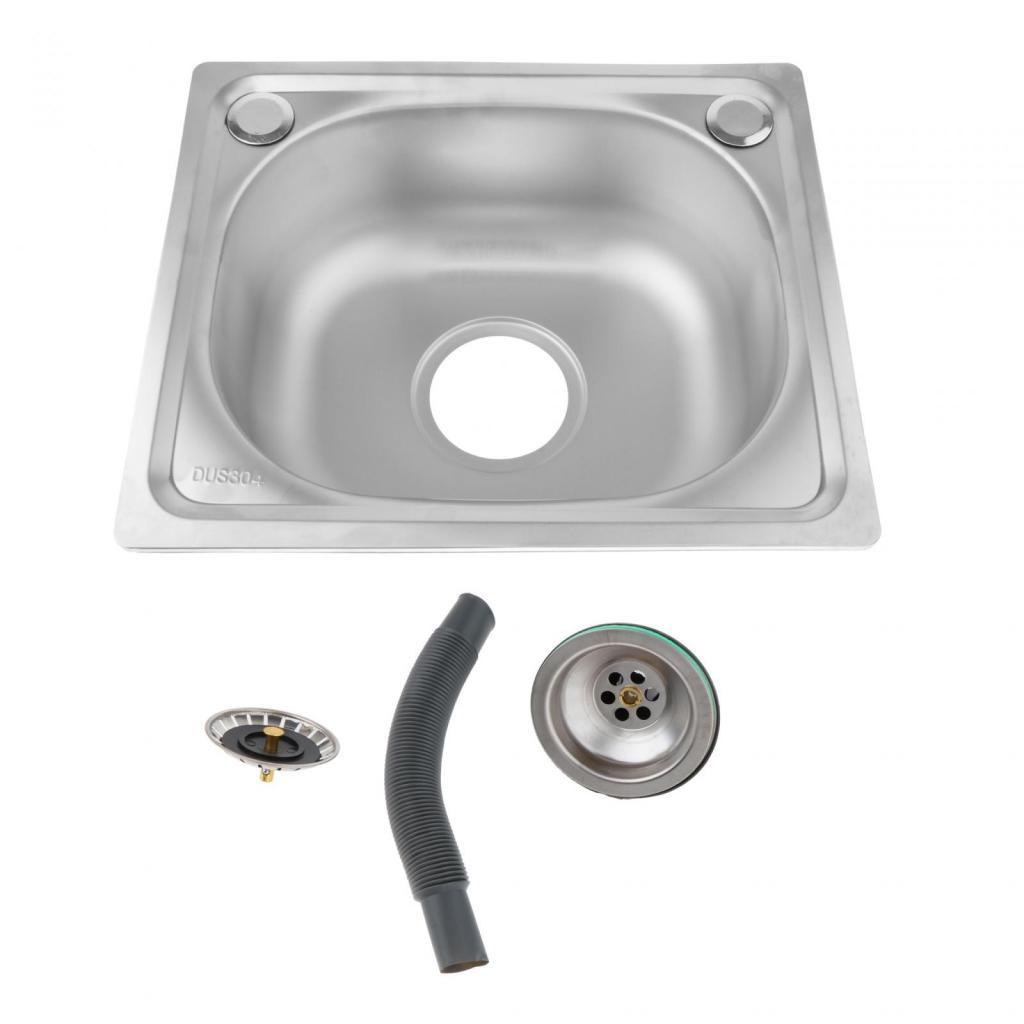 排水口付きキッチンシンクセット、ストレーナーホース付き、深型 - Commercial Kitchen Taps のレビューと価格