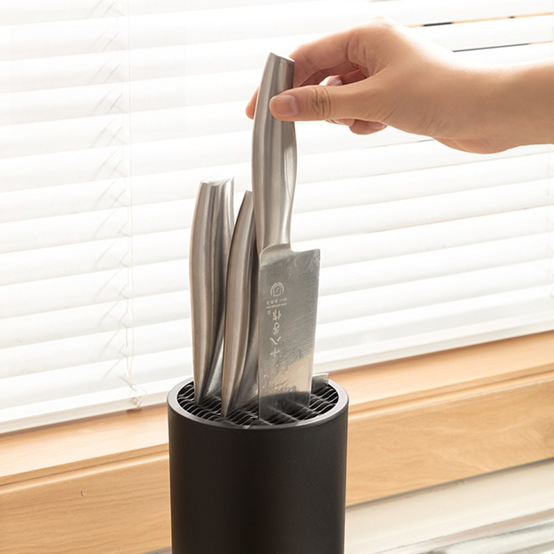 ナイフホルダー挿入式ナイフ収納スタンドフルーツナイフ包丁骨切 - Commercial Kitchen Knife Holder のレビューと価格