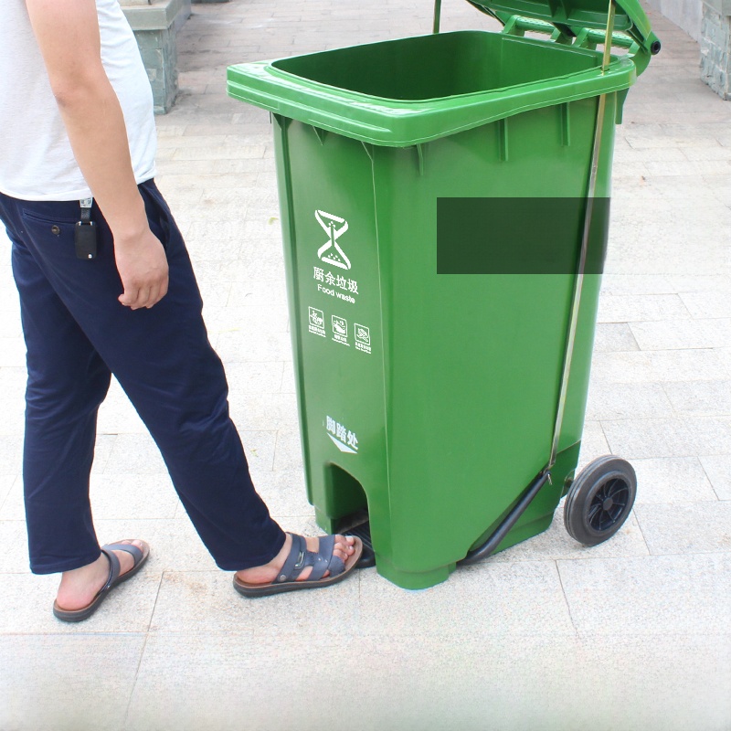 大型キッチンゴミ箱 フットペダル式ゴミ箱 業務用 家庭用 食 - Commercial Kitchen Garbage Can のレビューと価格