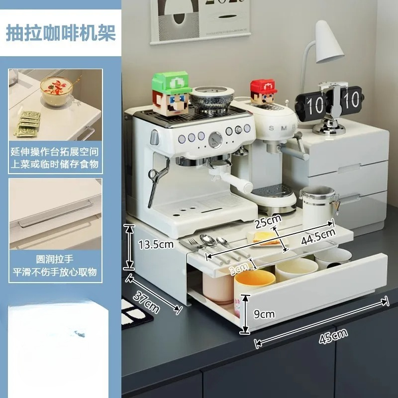 引き出し収納ボックスティーバッグコーヒーポッドキッチンカウン - Commercial Kitchen Microwave のレビューと価格