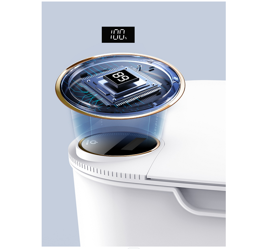 スマートセンサー自動ゴミ箱、ディスプレイ画面付き、Type- - Commercial Kitchen Trash Can のレビューと価格