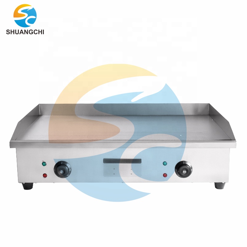 双池商用電気グリドル、ステンレス製フラットトップ、牛肉ステー - Electric Griddle Flat Top のレビューと価格