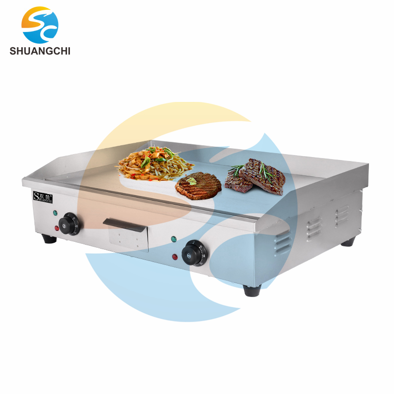 双池商用電気グリドル、ステンレス製フラットトップ、牛肉ステー - Electric Griddle Flat Top のレビューと価格