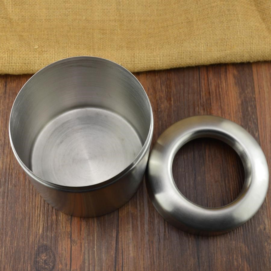 ステンレス製ゴミ箱 寝室 キッチン オフィス 車 卓上 リサ - Commercial Kitchen Trash Can のレビューと価格