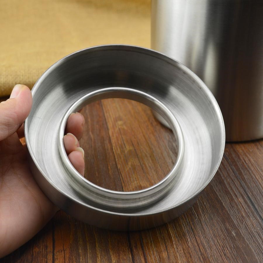 ステンレス製ゴミ箱 寝室 キッチン オフィス 車 卓上 リサ - Commercial Kitchen Trash Can のレビューと価格