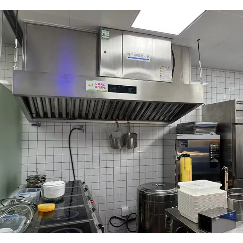 カスタマイズされた静電空気清浄機内蔵型ESP業務用厨房排気フ - Commercial Kitchen Exhaust Hood のレビューと価格