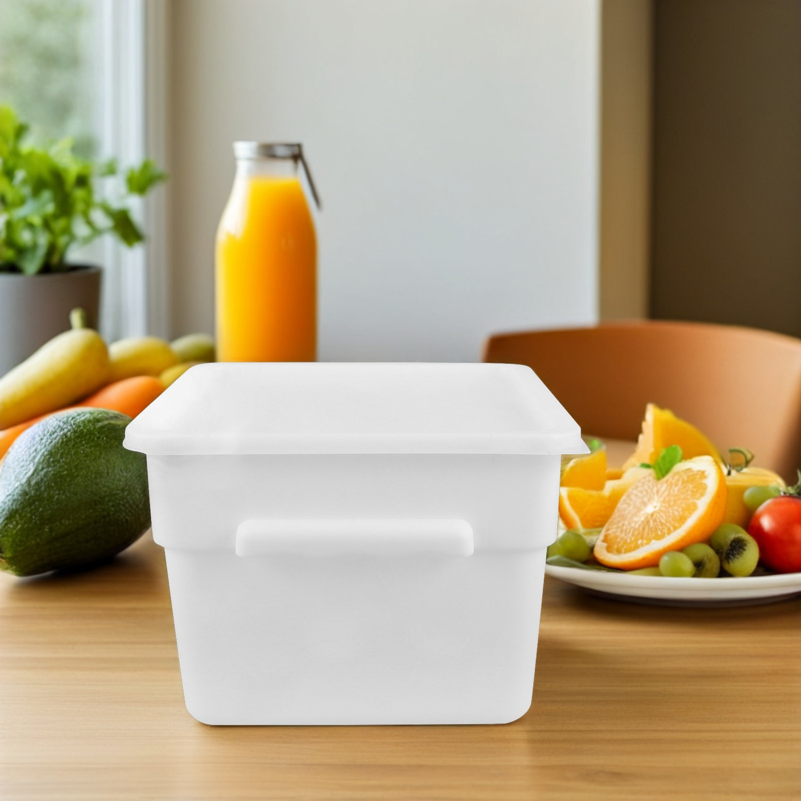 12L業務用角型プラスチック食品保存容器、ハンドル付き密閉蓋 - Commercial Kitchen Microwave のレビューと価格