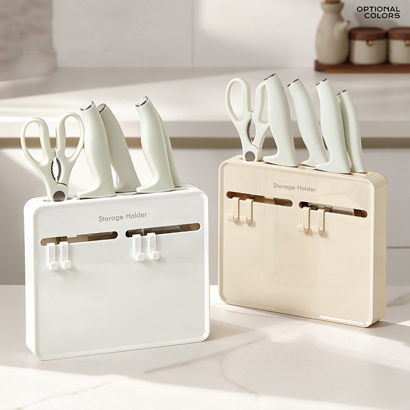 穴あけ不要のキッチンナイフホルダー、壁掛け式防塵耐久性のある - Commercial Kitchen Knife Holder のレビューと価格