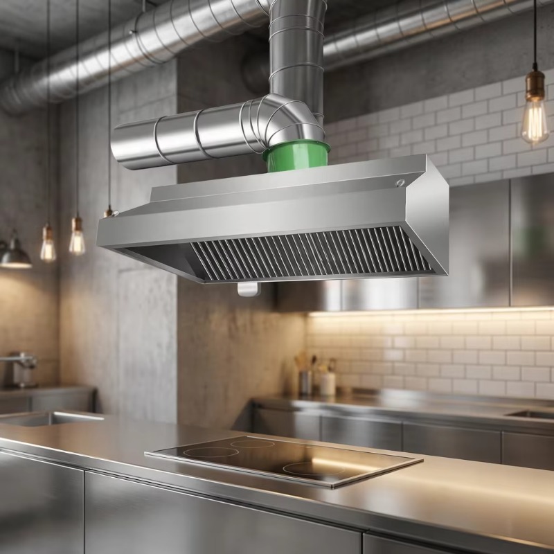 業務用カスタマイズ可能なキッチン壁掛けステンレス鋼製コンビネ - Commercial Kitchen Exhaust Hood のレビューと価格