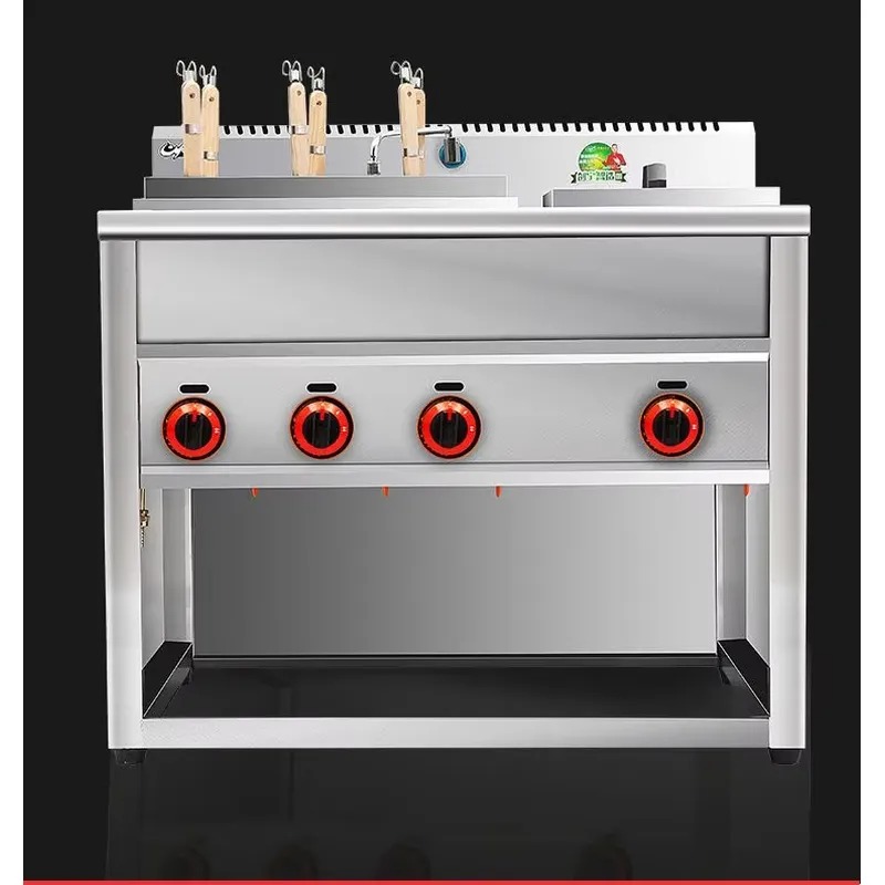 業務用ガス式ラーメンボイラー バンマリー 3口ヒーター 2K - Commercial Kitchen Boiler のレビューと価格