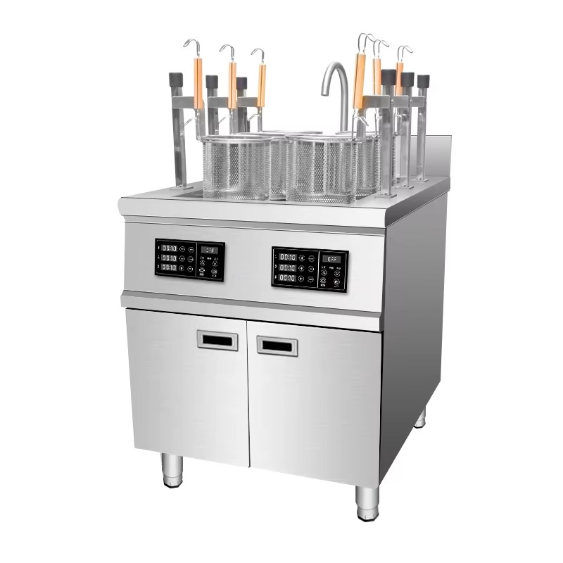 業務用電気自動麺パスタ調理機ステンレス鋼ボイラーリフティング - Commercial Kitchen Boiler のレビューと価格