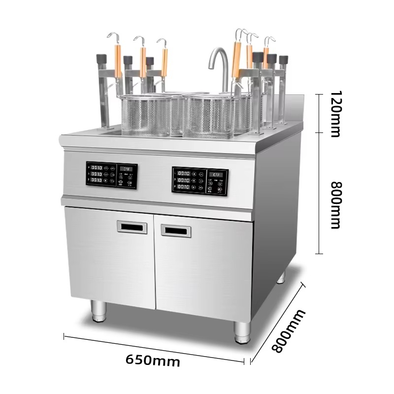 業務用電気自動麺パスタ調理機ステンレス鋼ボイラーリフティング - Commercial Kitchen Boiler のレビューと価格