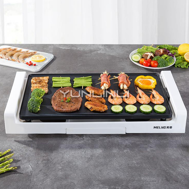 無煙バーベキューグリル韓国式家庭用バーベキューグリドルプレー - Electric Griddle Flat Top のレビューと価格