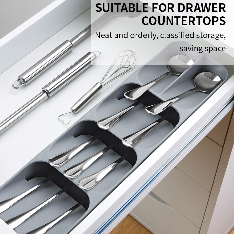 キッチン引き出しカトラリー収納トレイナイフホルダースプーンフ - Commercial Kitchen Knife Holder のレビューと価格