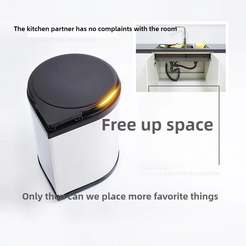 プレミアムプルアウト式キャビネットゴミ箱 ステンレス製キッチ - Commercial Kitchen Trash Can のレビューと価格