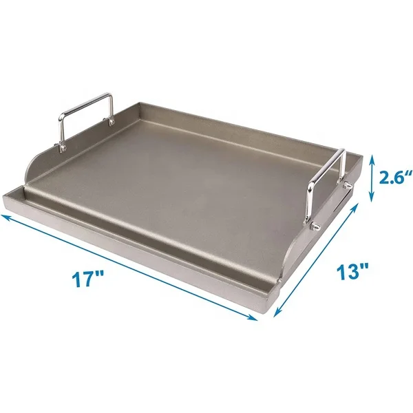 ステンレス製ヘビーデューティーフラットトップグリドルプレート - Electric Griddle Flat Top のレビューと価格