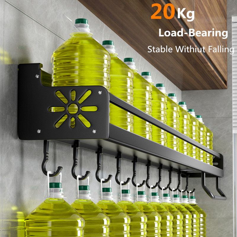 壁掛け式キッチンオーガナイザーシェルフ、スパイス収納ラック、 - Commercial Kitchen Knife Holder のレビューと価格