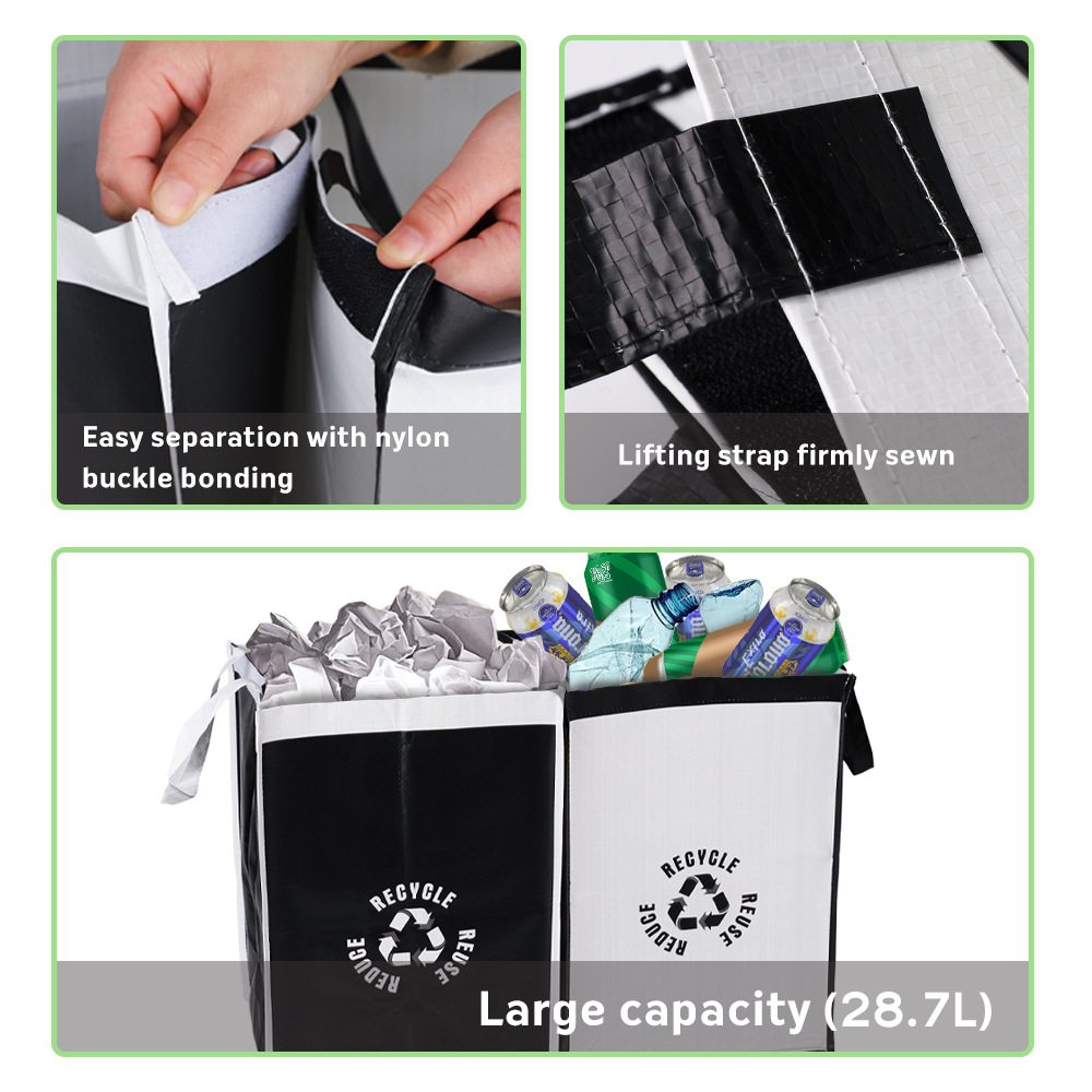 2 個/4 個キッチン防水バッグコンパートメントホーム分類大 - Commercial Kitchen Trash Can のレビューと価格