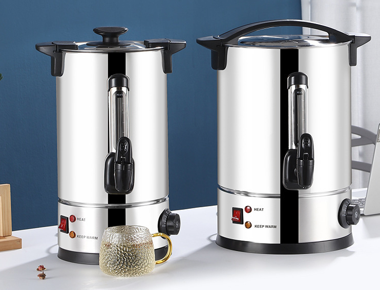 業務用ステンレス製電気湯沸かし器 35L ミルクティー用サー - Commercial Kitchen Boiler のレビューと価格