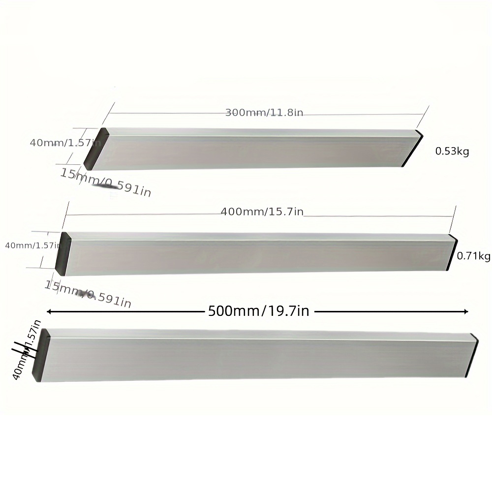 1Pc 磁気ナイフホルダー壁用磁気ナイフストリップ強力なマグ - Commercial Kitchen Knife Holder のレビューと価格