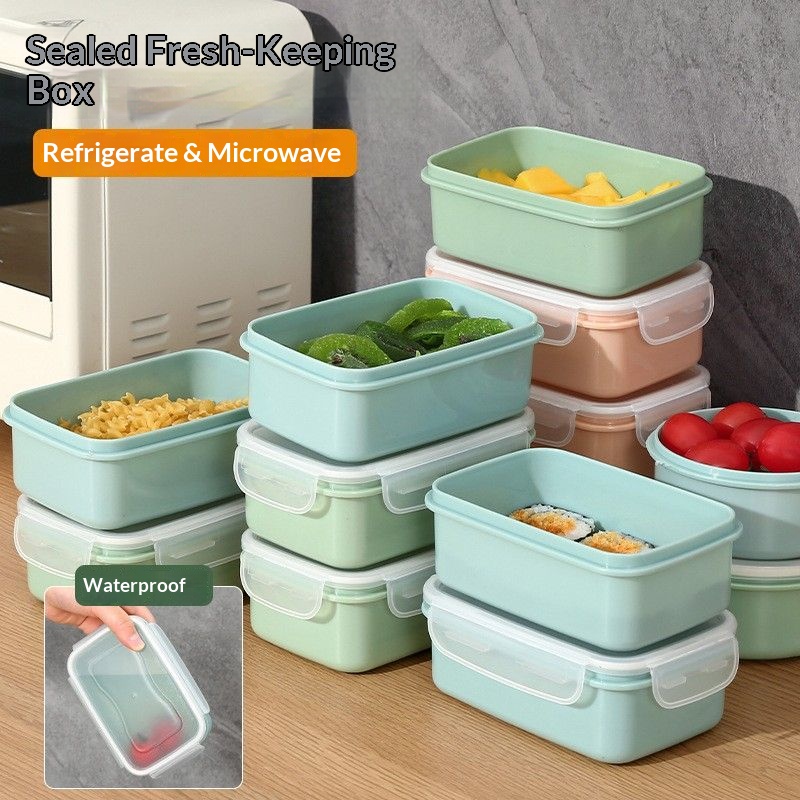 気密食品保存容器 BPAフリー スタッカブル 漏れ防止 ラン - Commercial Kitchen Utensil Organizer のレビューと価格