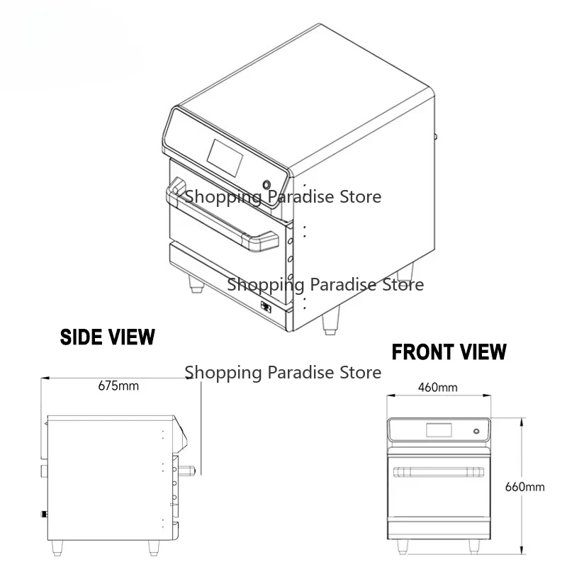 業務用ターボシェフスタイル高速電子レンジ急速調理オーブン販売 - Commercial Kitchen Microwave のレビューと価格