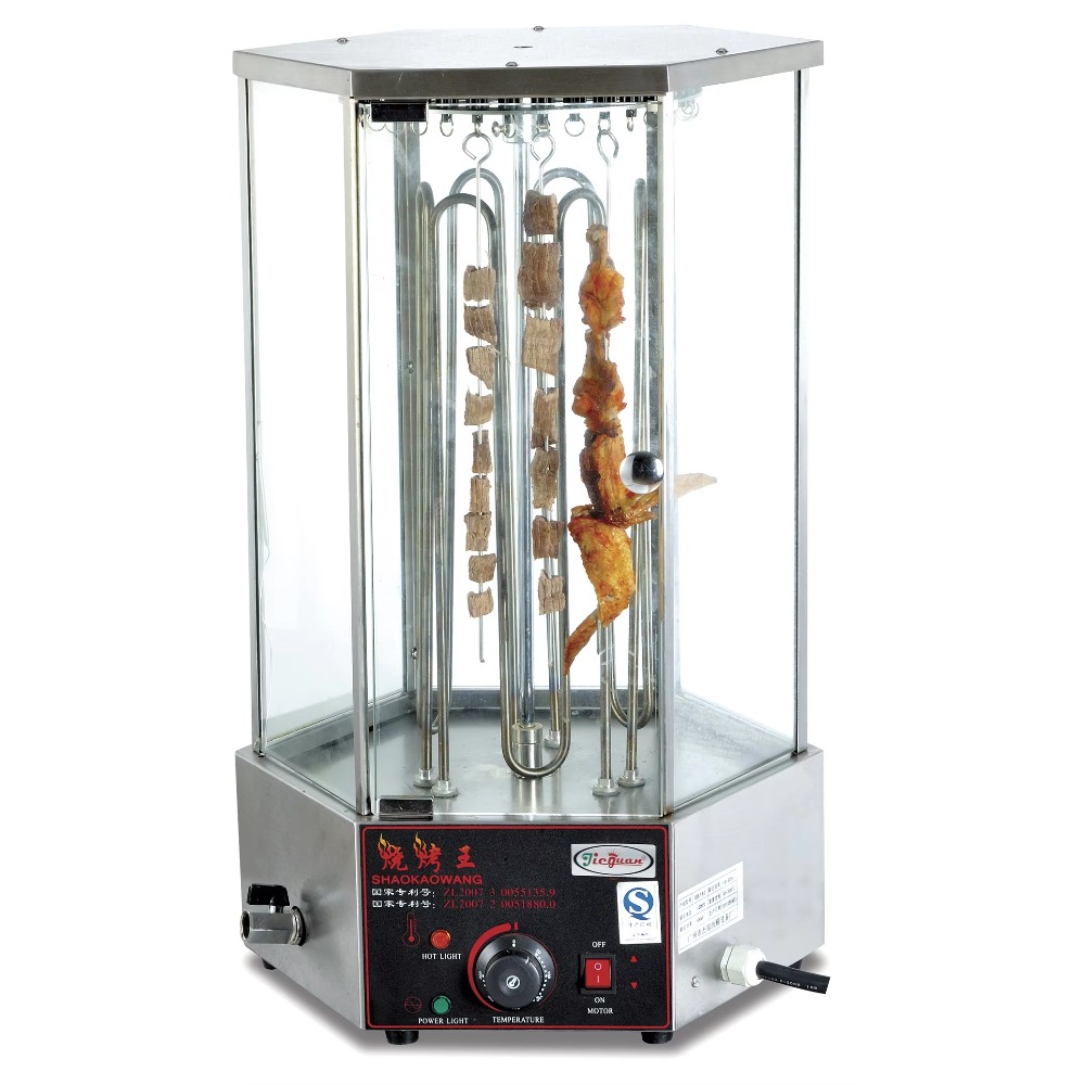 回転式コーンコブ＆ケバブ焼き機、業務用厨房機器、BBQグリル - Commercial Kitchen Grill のレビューと価格