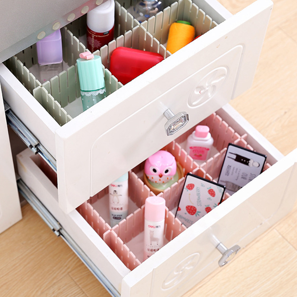 8個入り調整可能な引き出しオーガナイザー仕切り DIY収納ラ - Commercial Kitchen Utensil Organizer のレビューと価格