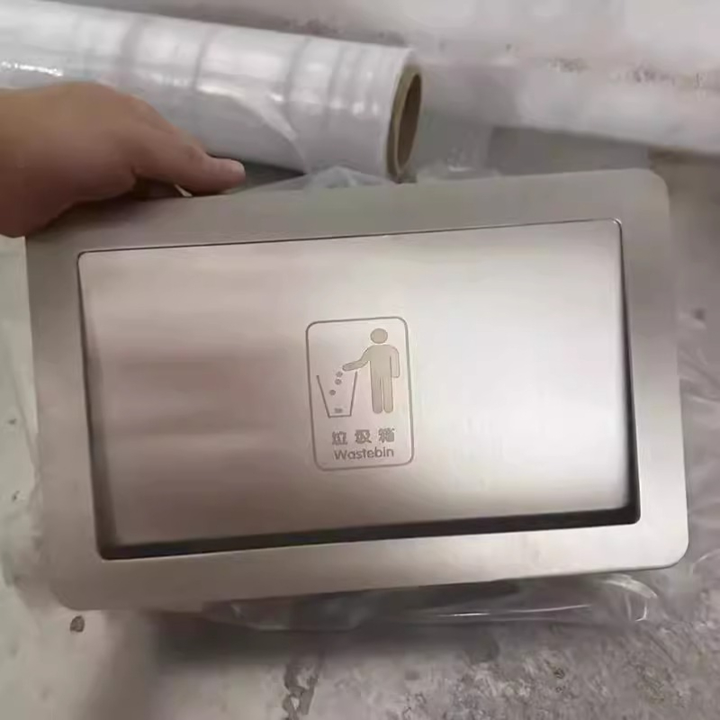304ステンレス鋼製サイドオープンゴミ箱 蓋付き埋め込み式キ - Commercial Kitchen Garbage Can のレビューと価格