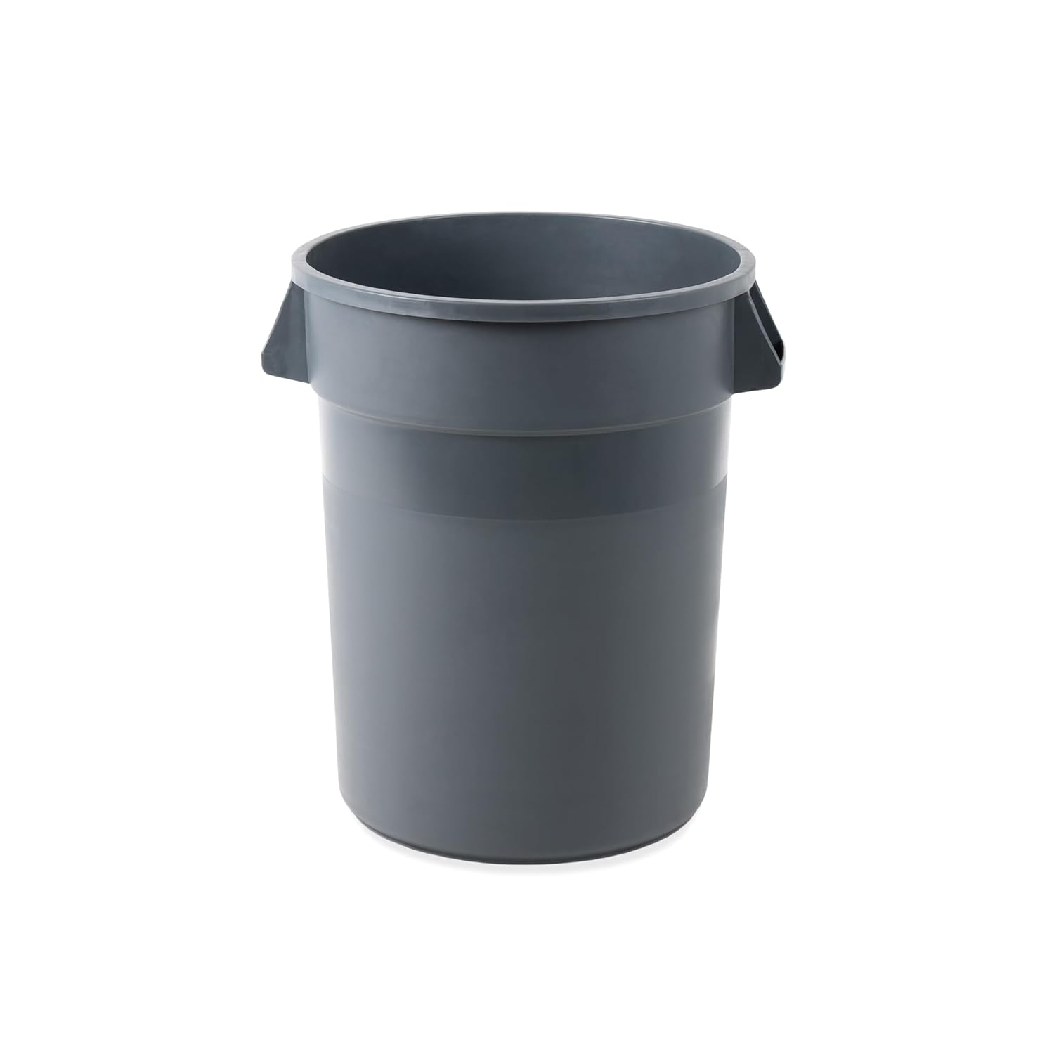 2個パック 32ガロン グレー 丸型 業務用ゴミ箱 蓋とドー - Commercial Kitchen Garbage Can のレビューと価格