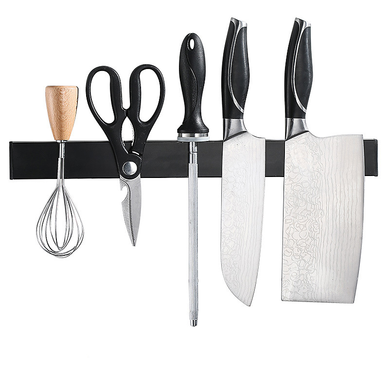 磁気壁掛けナイフホルダー,ステンレス鋼ドリルなし,包丁,食器 - Commercial Kitchen Knife Holder のレビューと価格