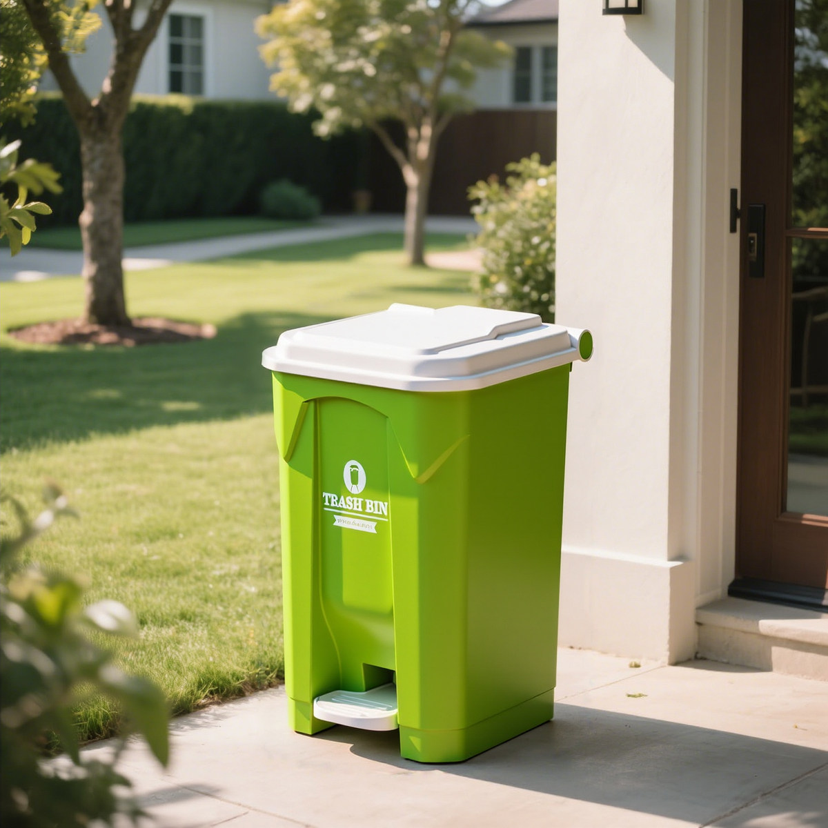 大型屋外ステップ式ゴミ箱、業務用頑丈ゴミ箱、2026キッチン - Commercial Kitchen Garbage Can のレビューと価格
