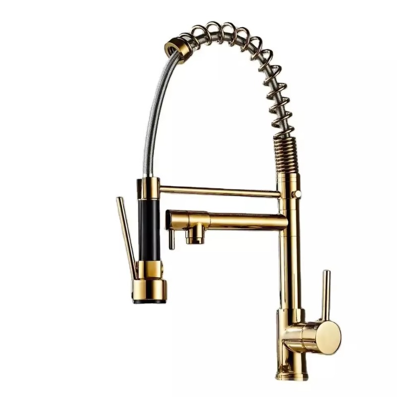 モダンデザイン3ウェイ引き出し式キッチン水栓業務用ステンレス - Commercial Kitchen Taps のレビューと価格