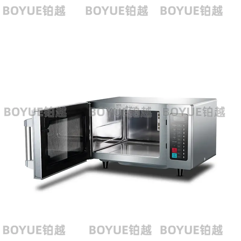 業務用電子レンジ 25L 大容量 ハイパワー ステンレス製  - Commercial Kitchen Microwave のレビューと価格
