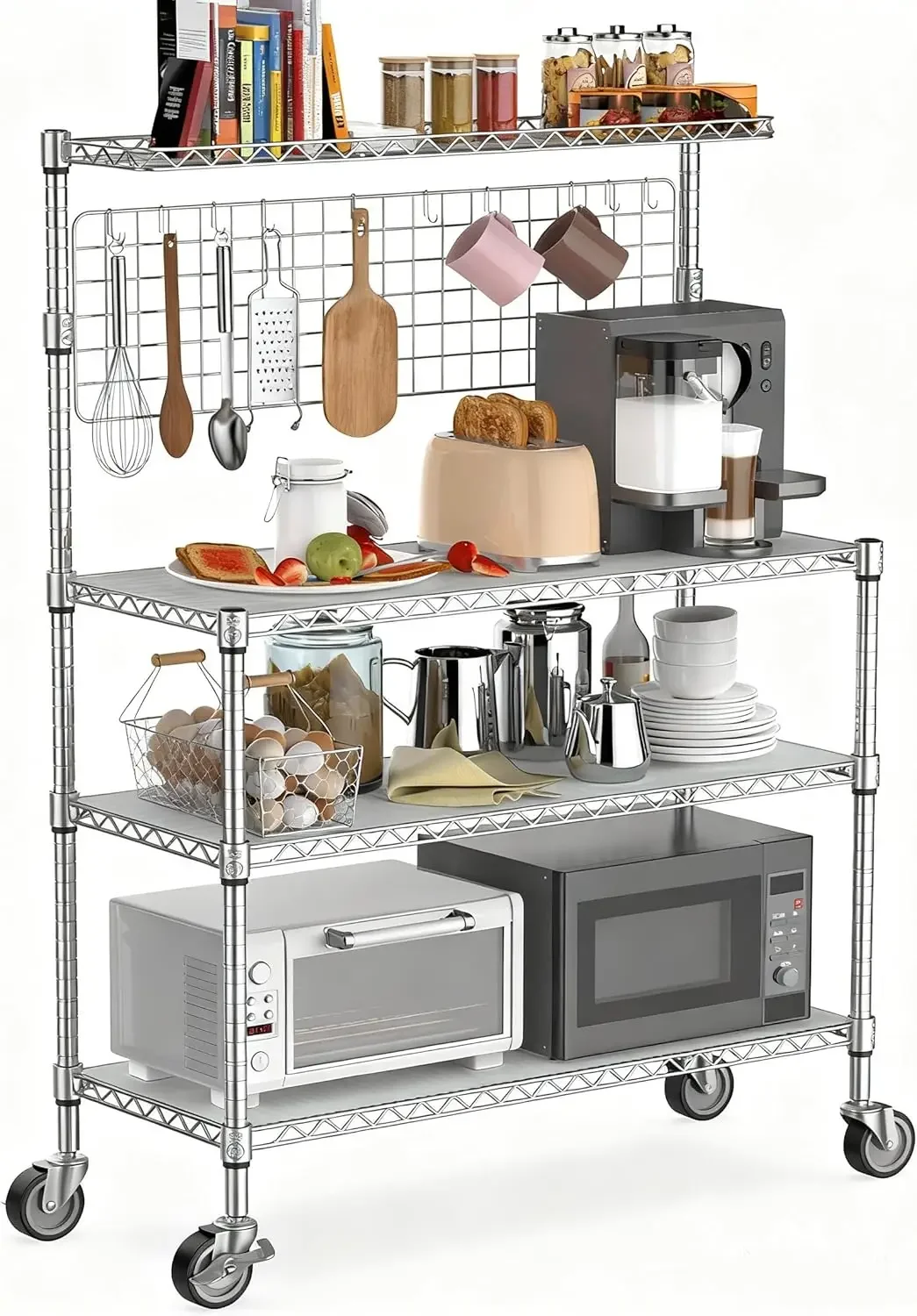 アクティビティ価格42インチ電子レンジスタンドキッチン棚、4 - Commercial Kitchen Microwave のレビューと価格