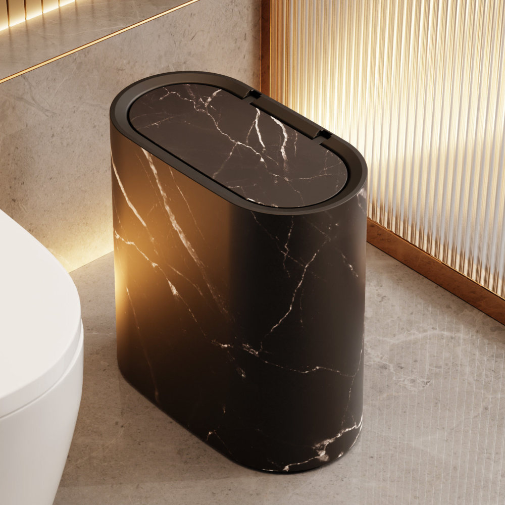 スリム隙間ゴミ箱 キッチン・バスルーム・ランドリー用 細身ゴ - Commercial Kitchen Garbage Can のレビューと価格