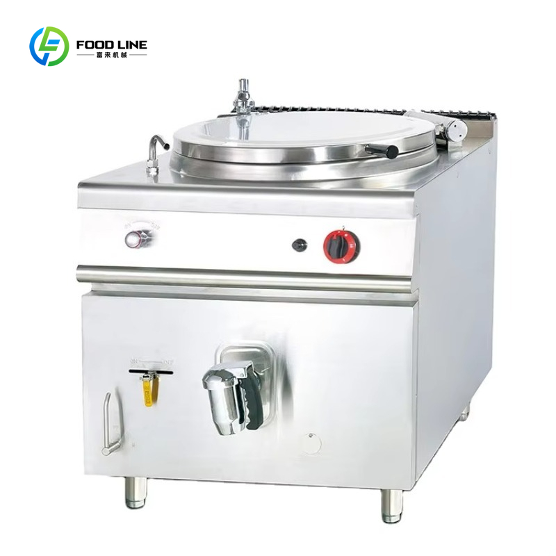 業務用厨房60Lガスボイラー傾斜式煮込み鍋自動ジャケットケト - Commercial Kitchen Boiler のレビューと価格