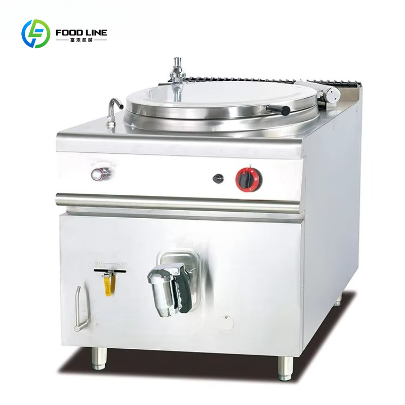 業務用厨房60Lガスボイラー傾斜式煮込み鍋自動ジャケットケト - Commercial Kitchen Boiler のレビューと価格