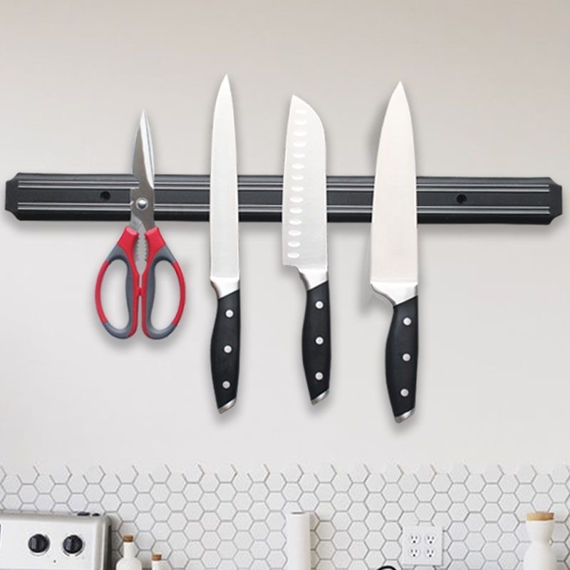 ステンレス鋼壁掛けナイフ磁気強力な強力なホルダーキッチン/バ - Commercial Kitchen Knife Holder のレビューと価格