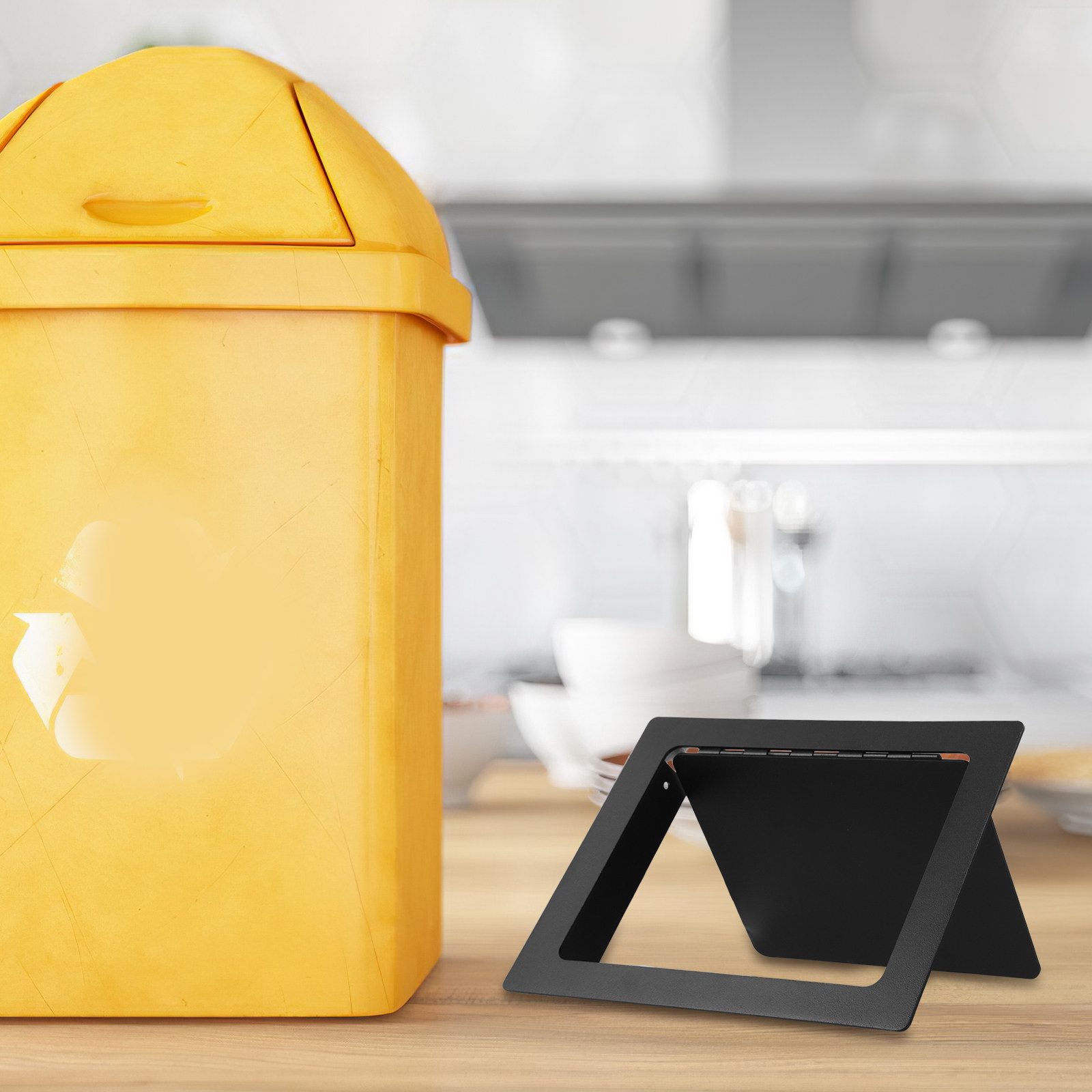 長方形ステンレス製埋め込み式ゴミ箱蓋、側面開閉式ゴミ扉、キッ - Commercial Kitchen Garbage Can のレビューと価格