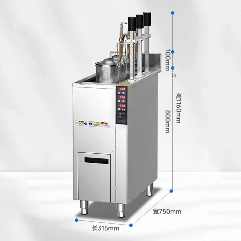 麺調理器 6 バスケット麺ボイラー電気ガス商業レストランキッ - Commercial Kitchen Boiler のレビューと価格