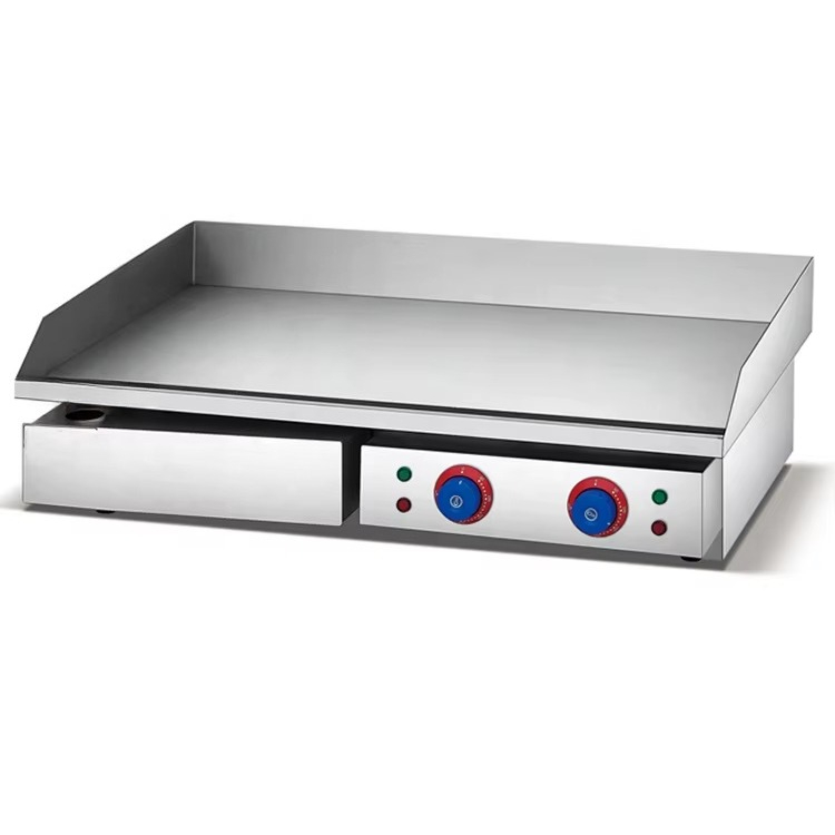業務用厨房ステンレス製大型フラット機器卓上パンケーキピザバー - Electric Griddle Flat Top のレビューと価格