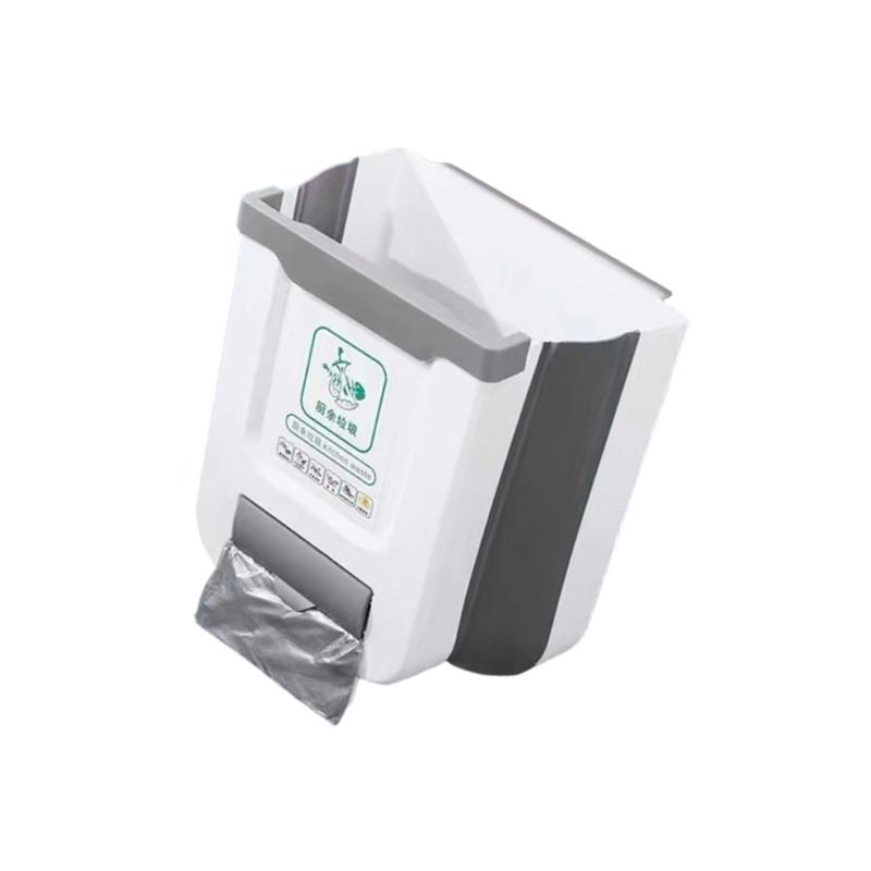 31BC 折りたたみ式ゴミ箱漏れ防止吊り下げ廃棄物容器キャビ - Commercial Kitchen Trash Can のレビューと価格
