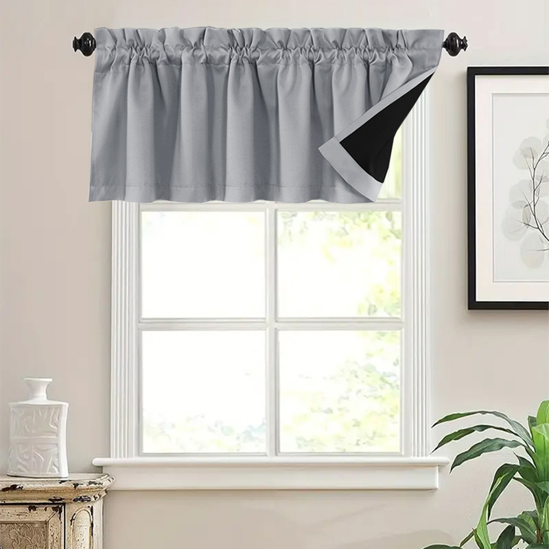 100% 遮光キッチンショートカーテン W106cm x H - Commercial Kitchen Canopy のレビューと価格