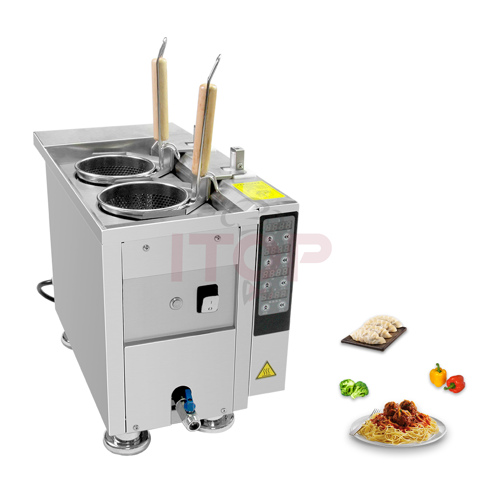 業務用電気麺釜、インスタント自動麺調理器、小麦粉食品調理機 - Commercial Kitchen Boiler のレビューと価格